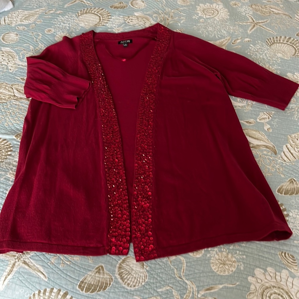 Glitzy sweater